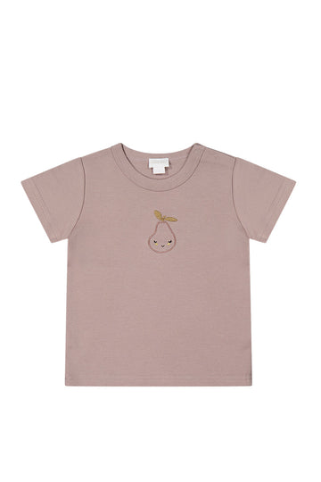 Pima Cotton Aude Tee - Lavender Musk Childrens Tee from Jamie Kay NZ