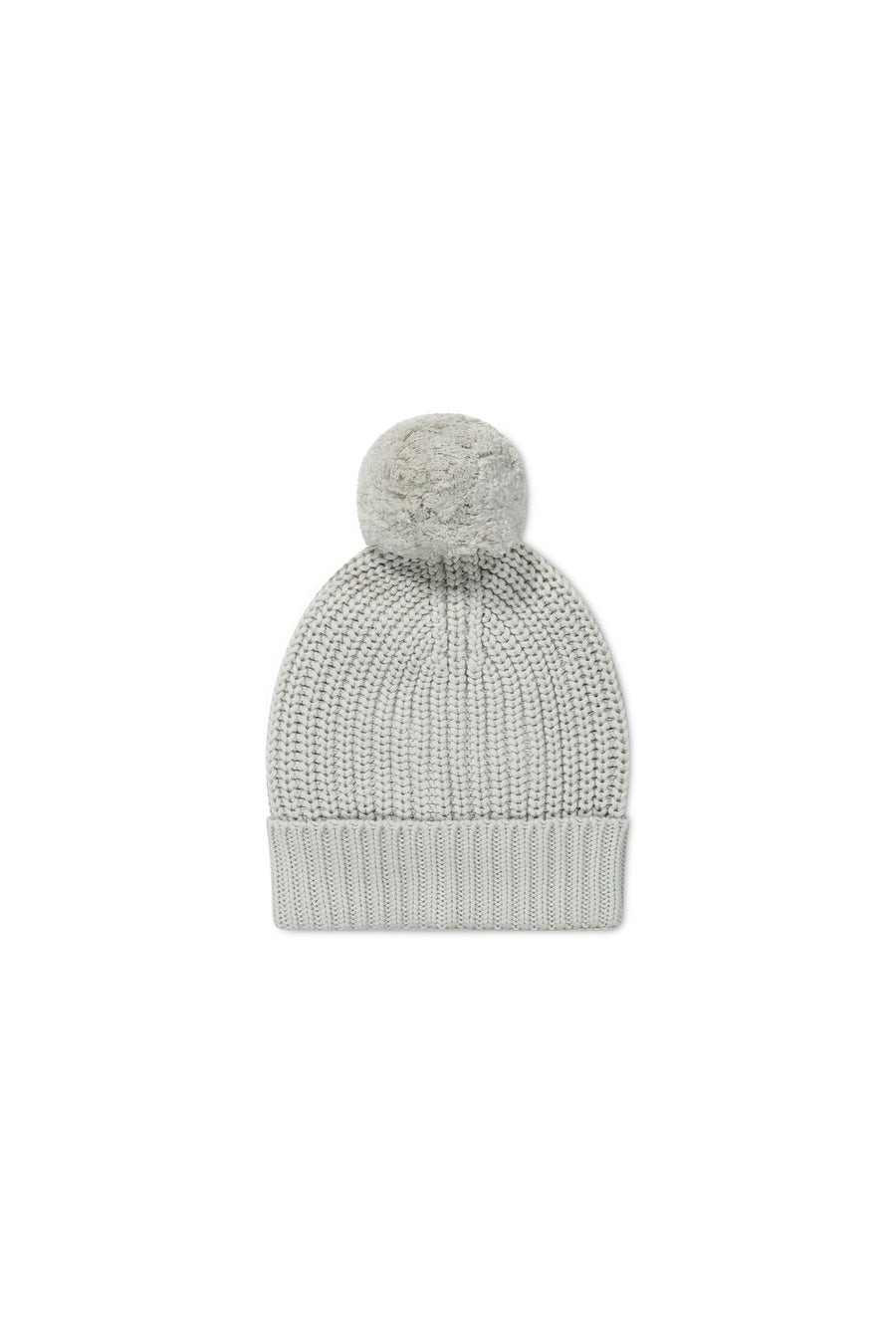 Aurelie Beanie - Dusty Blue Childrens Hat from Jamie Kay NZ