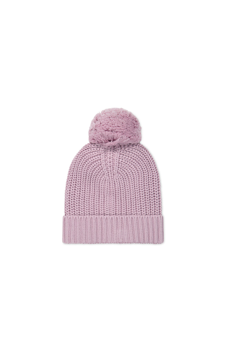 Aurelie Beanie - Lilac Blush Childrens Hat from Jamie Kay NZ