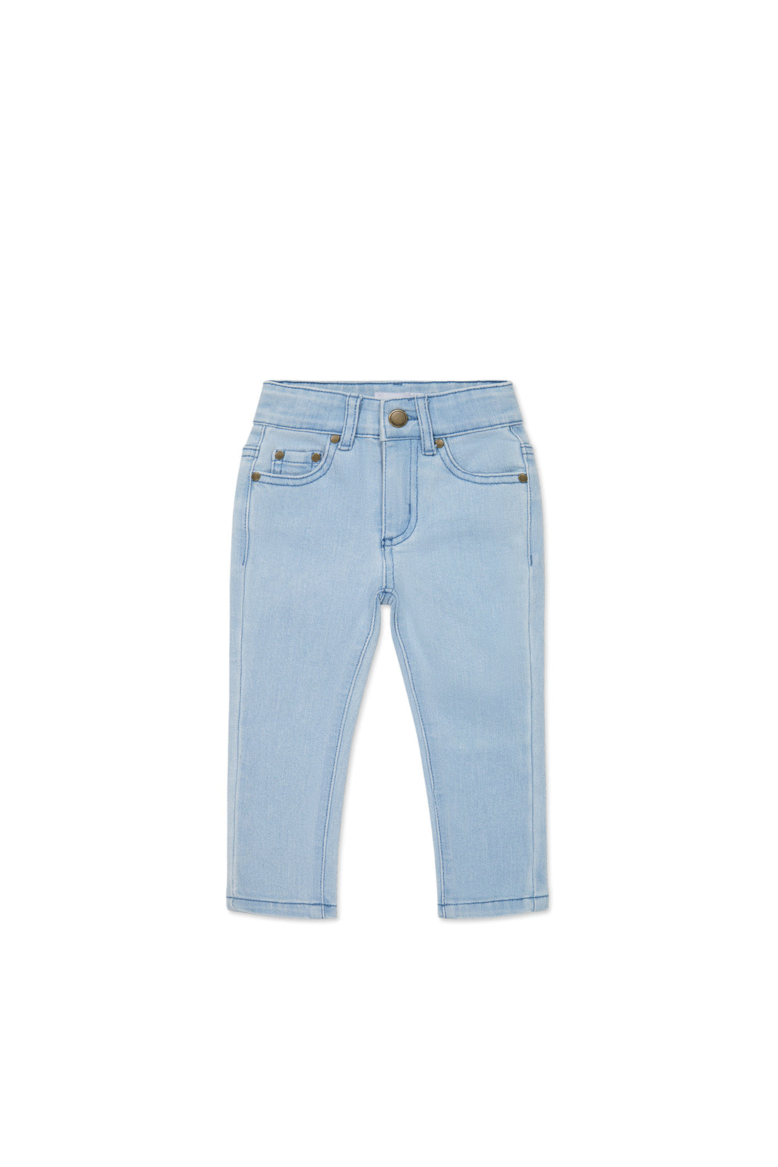 Austin Woven Twill Pant - Washed Denim Childrens Pant from Jamie Kay NZ