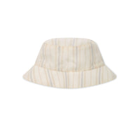 Bucket Hat - Coastal Stripe Cloud Childrens Hat from Jamie Kay NZ