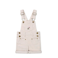 Chase Short Cord Overall - Rosewater Petite Goldie Childrens Overall from Jamie Kay NZ