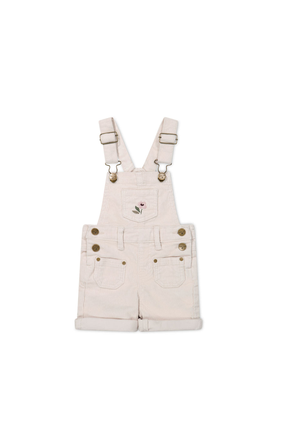 Chase Short Cord Overall - Rosewater Petite Goldie Childrens Overall from Jamie Kay NZ