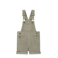 Chase Short Cord Overall - Moss Childrens Overall from Jamie Kay NZ