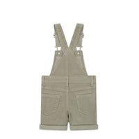 Chase Short Cord Overall - Moss Childrens Overall from Jamie Kay NZ