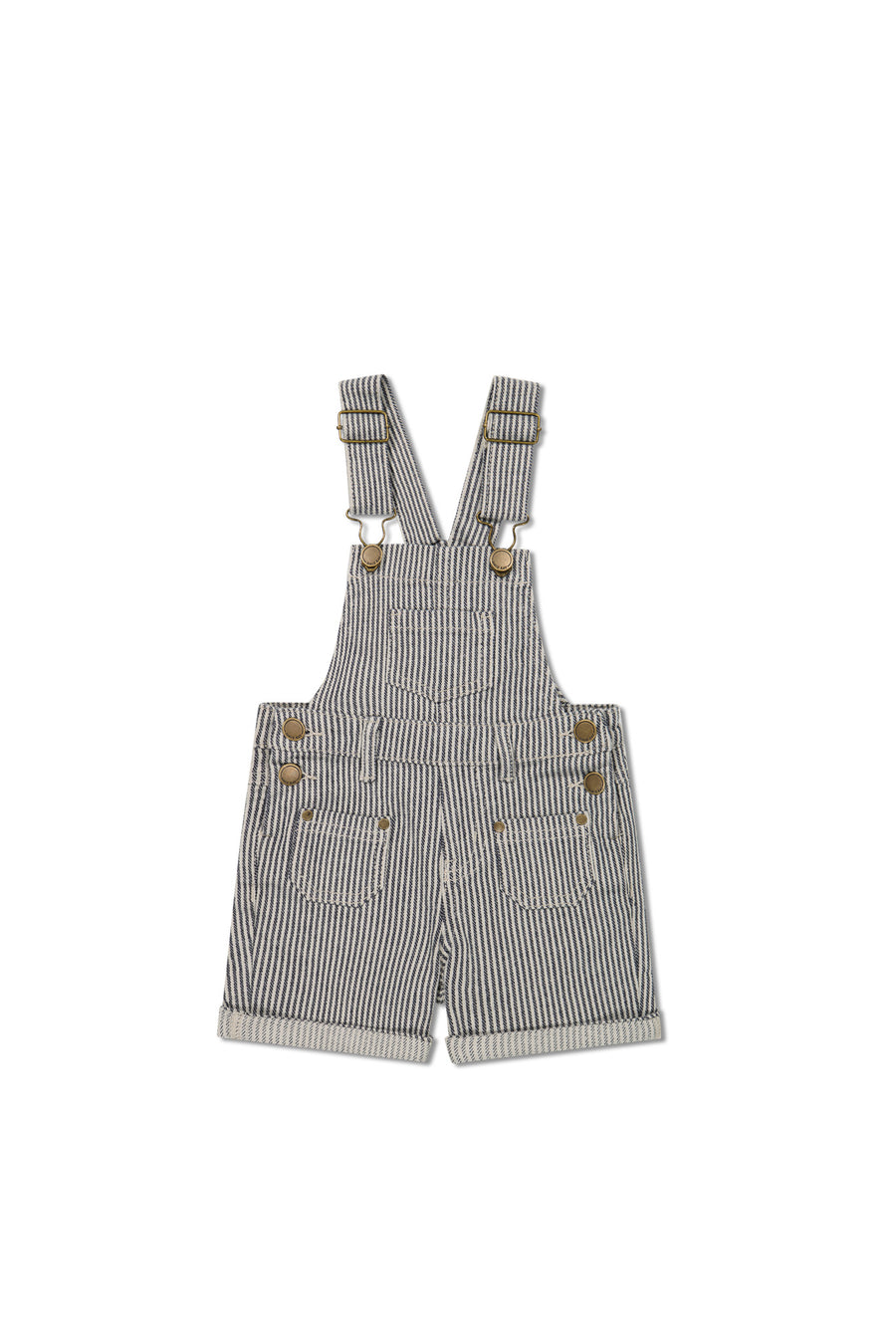 Chase Twill Short Overall - Constellation/Shell Childrens Overall from Jamie Kay NZ