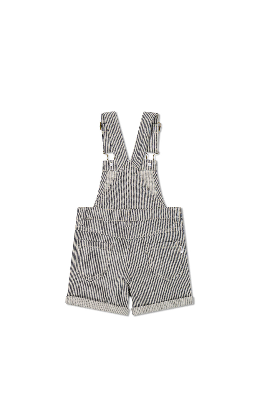 Chase Twill Short Overall - Constellation/Shell Childrens Overall from Jamie Kay NZ