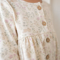 Organic Cotton Poppy Dress - Penny's Egg Hunt Childrens Dress from Jamie Kay NZ