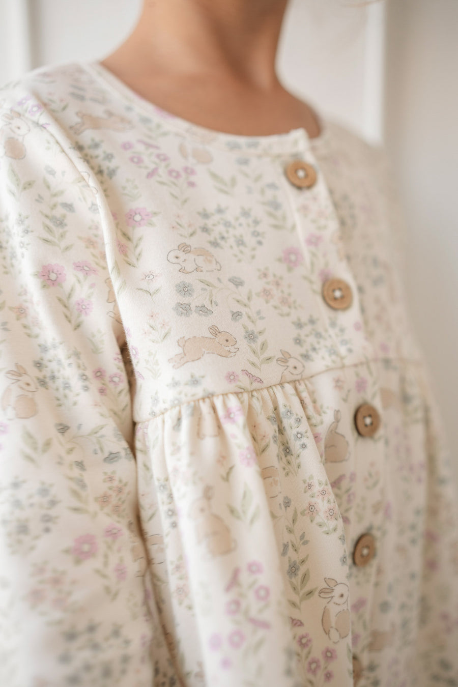 Organic Cotton Poppy Dress - Penny's Egg Hunt Childrens Dress from Jamie Kay NZ