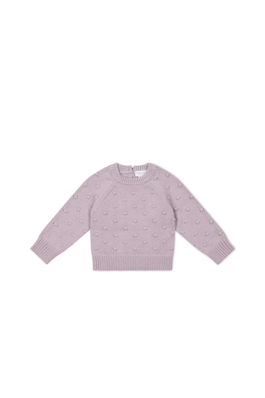 Dotty Knit Jumper - Muted Violet Childrens Jumper from Jamie Kay NZ