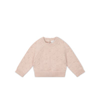 Dotty Knit Jumper - Trinket Marle Childrens Jumper from Jamie Kay NZ