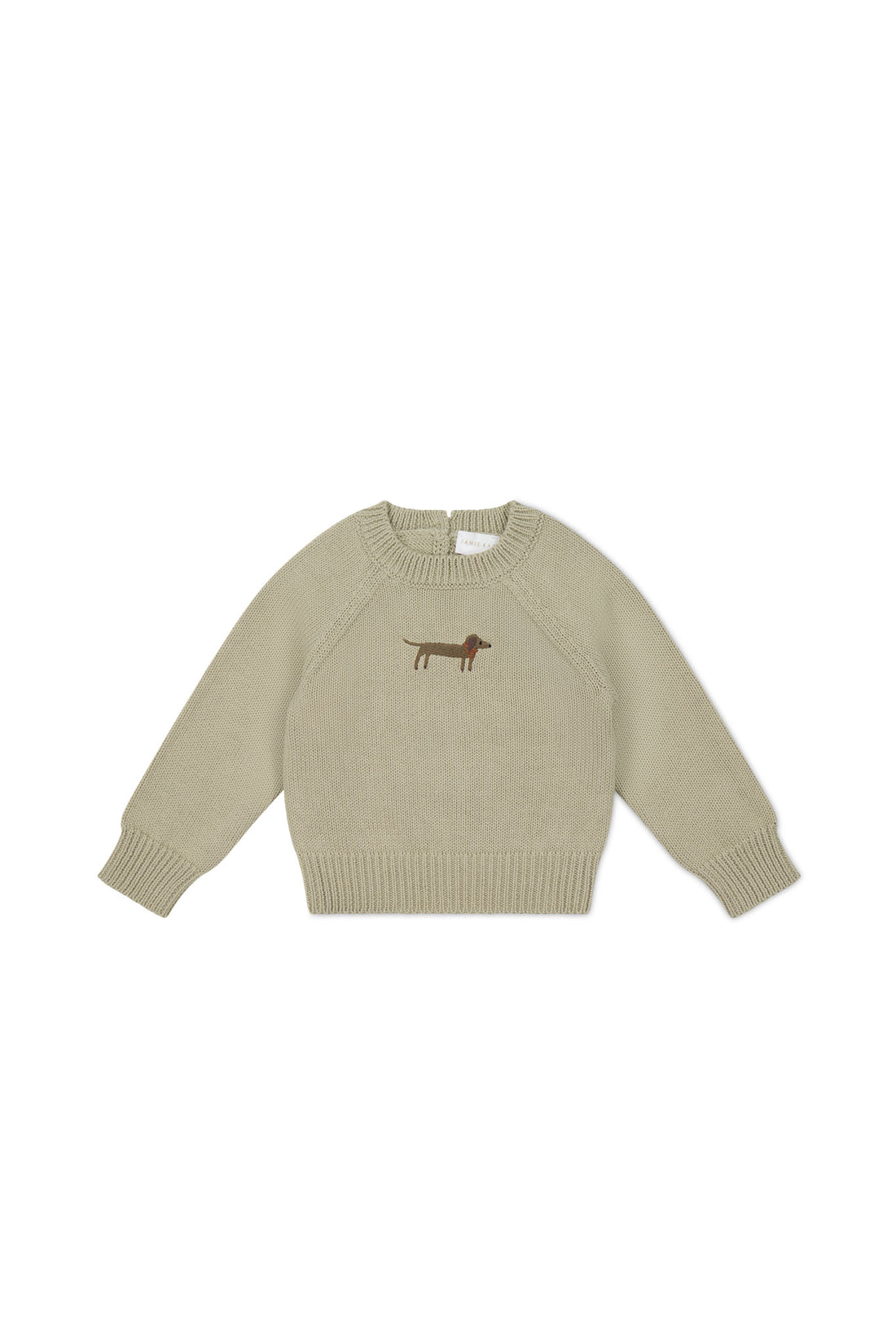 Ethan Jumper - Vintage Taupe Cosy Basil Childrens Jumper from Jamie Kay NZ