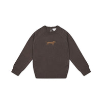 Ethan Jumper - Wolf Basil Childrens Jumper from Jamie Kay NZ