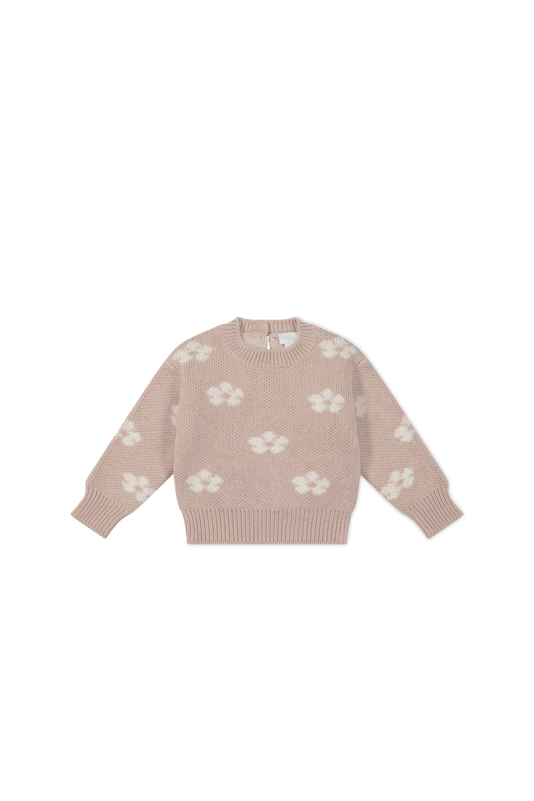 Evelyn Jumper - Frankie Knit Rose Childrens Jumper from Jamie Kay NZ