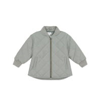 Harley Bomber Jacket - Sage Childrens Jacket from Jamie Kay NZ