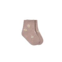 Harlow Sock - Frankie Rose Childrens Sock from Jamie Kay NZ