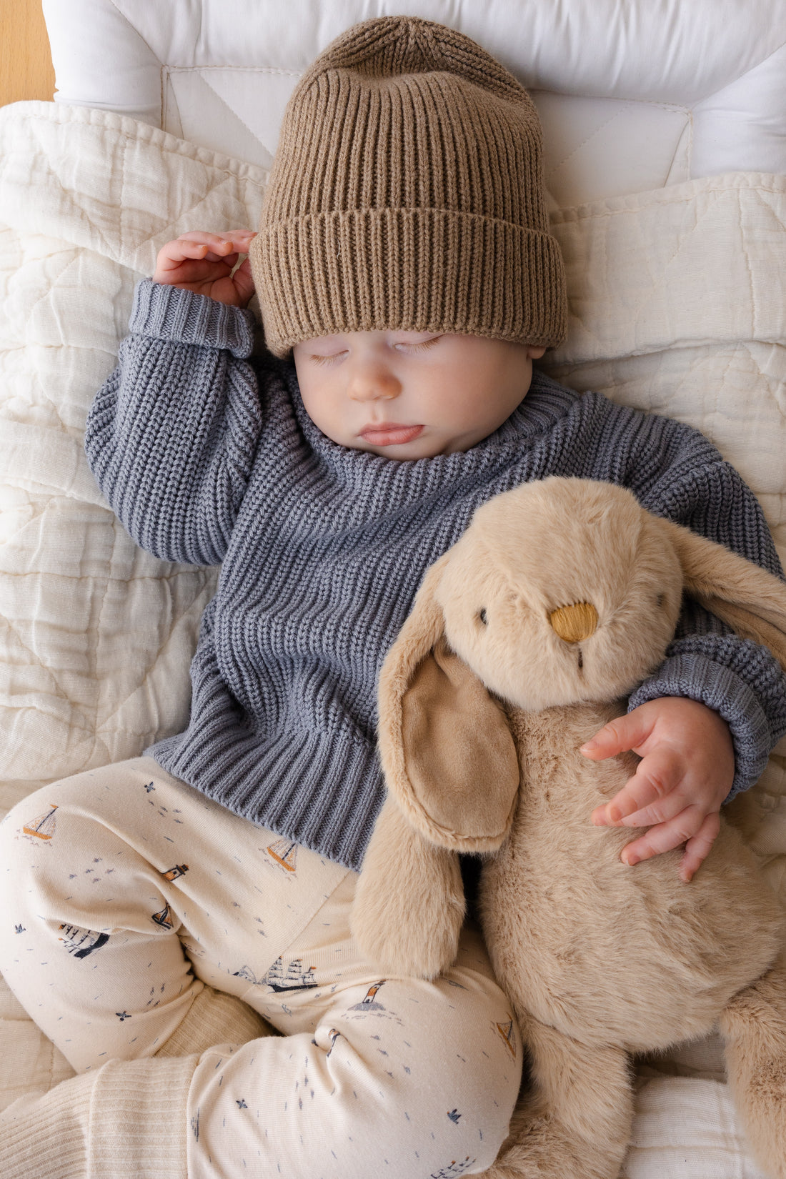 Organic Cotton Everyday Legging - Sailing Day Childrens Legging from Jamie Kay NZ