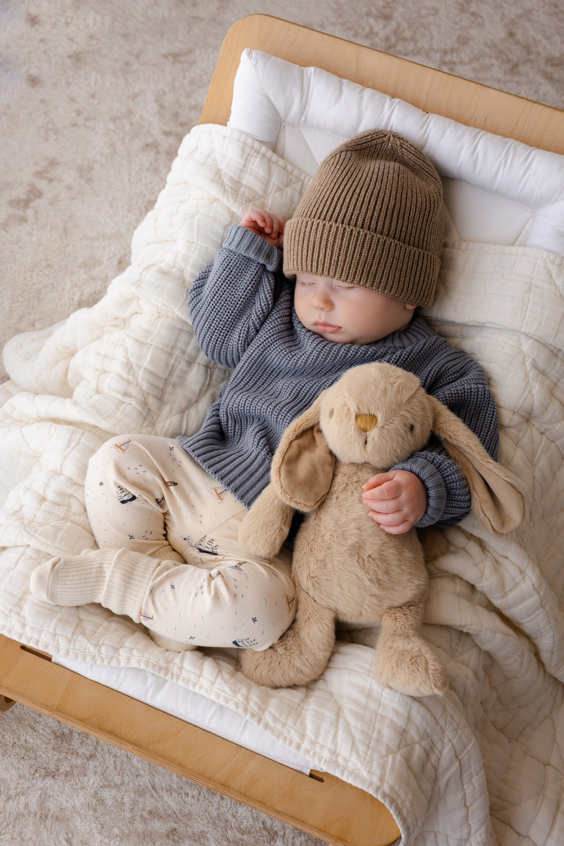 Organic Cotton Everyday Legging - Sailing Day Childrens Legging from Jamie Kay NZ