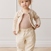 Kingsley Pant - Natural Childrens Pant from Jamie Kay NZ