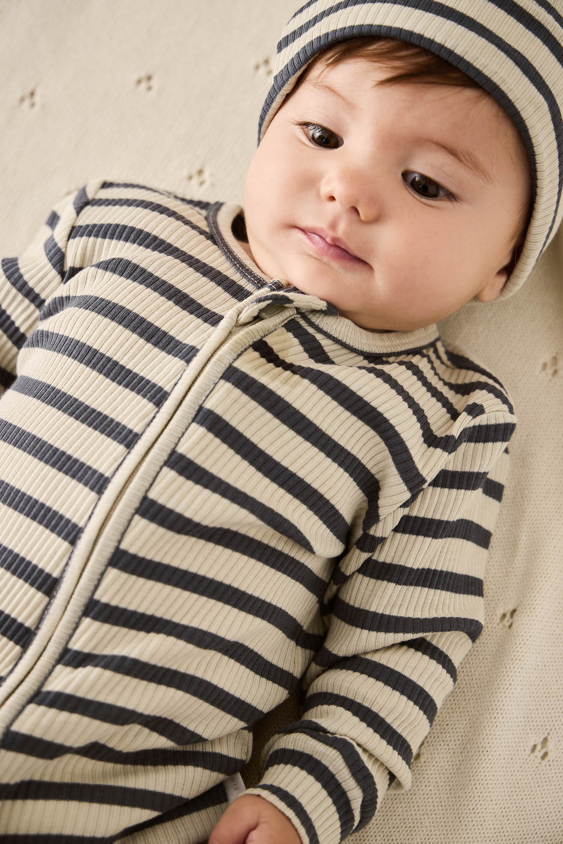 Organic Cotton Modal Gracelyn Onepiece - Cassava/Arctic Childrens Onepiece from Jamie Kay NZ