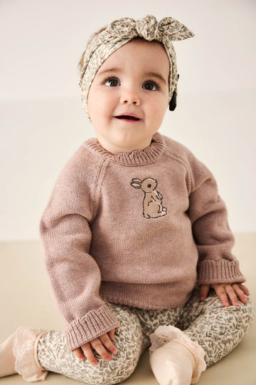 Audrey Knitted Jumper - Shell Marle Childrens Knitwear from Jamie Kay NZ