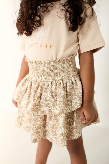 Organic Cotton Ruby Skirt - Kitty Chloe Childrens Skirt from Jamie Kay NZ