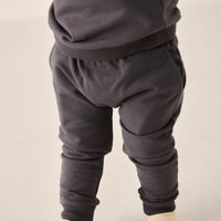 Organic Cotton Morgan Track Pant - Arctic Childrens Pant from Jamie Kay NZ