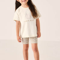 Pima Cotton Mimi Top - Kitty Parchment Childrens Top from Jamie Kay NZ