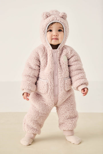 Sherpa Lenny Onepiece - Violet Tint Childrens Onepiece from Jamie Kay NZ