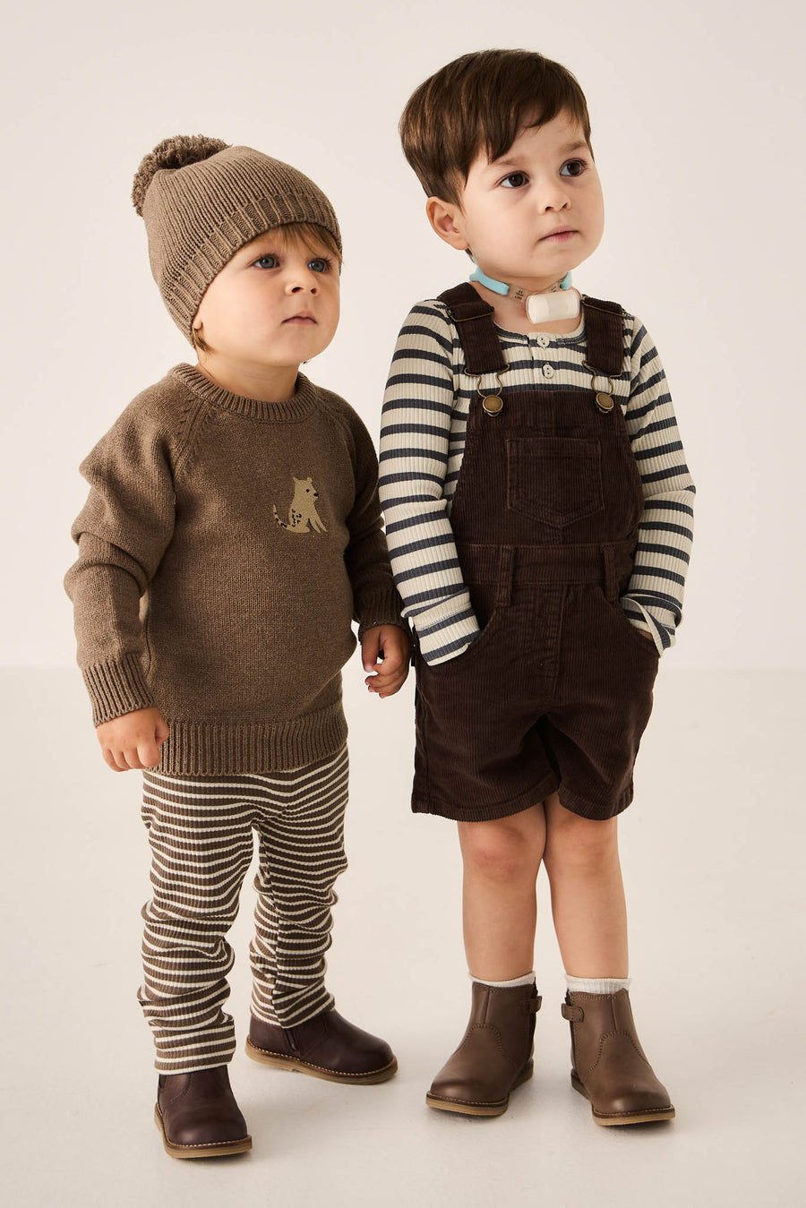 Leather Boot with Elastic Side - Bear Childrens Footwear from Jamie Kay NZ