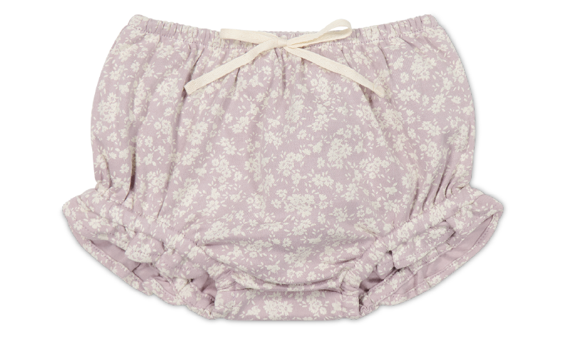 Organic Cotton Frill Bloomer - Sadie Luna Childrens Bloomer from Jamie Kay NZ