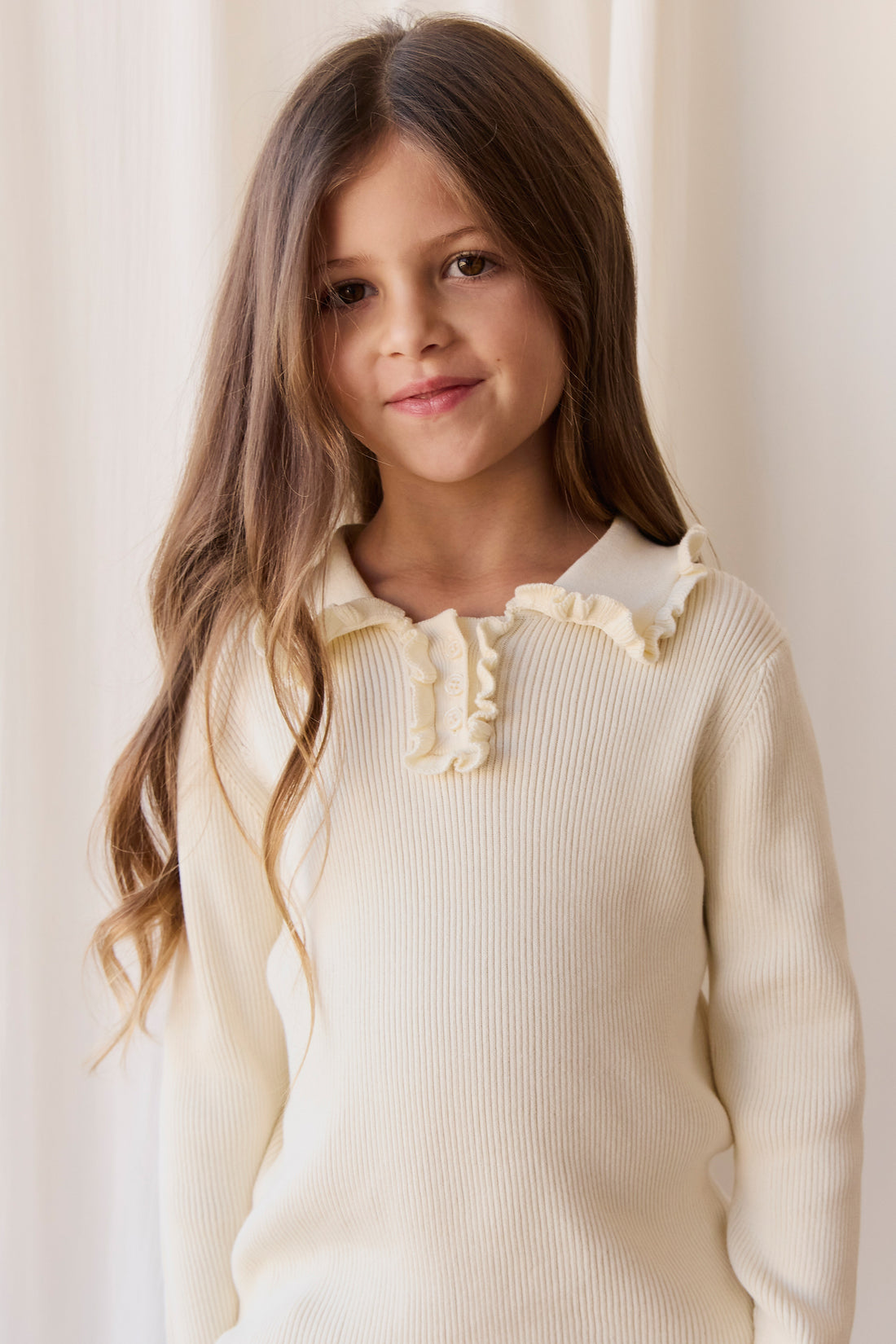 Cleo Top - Parchment Childrens Top from Jamie Kay NZ