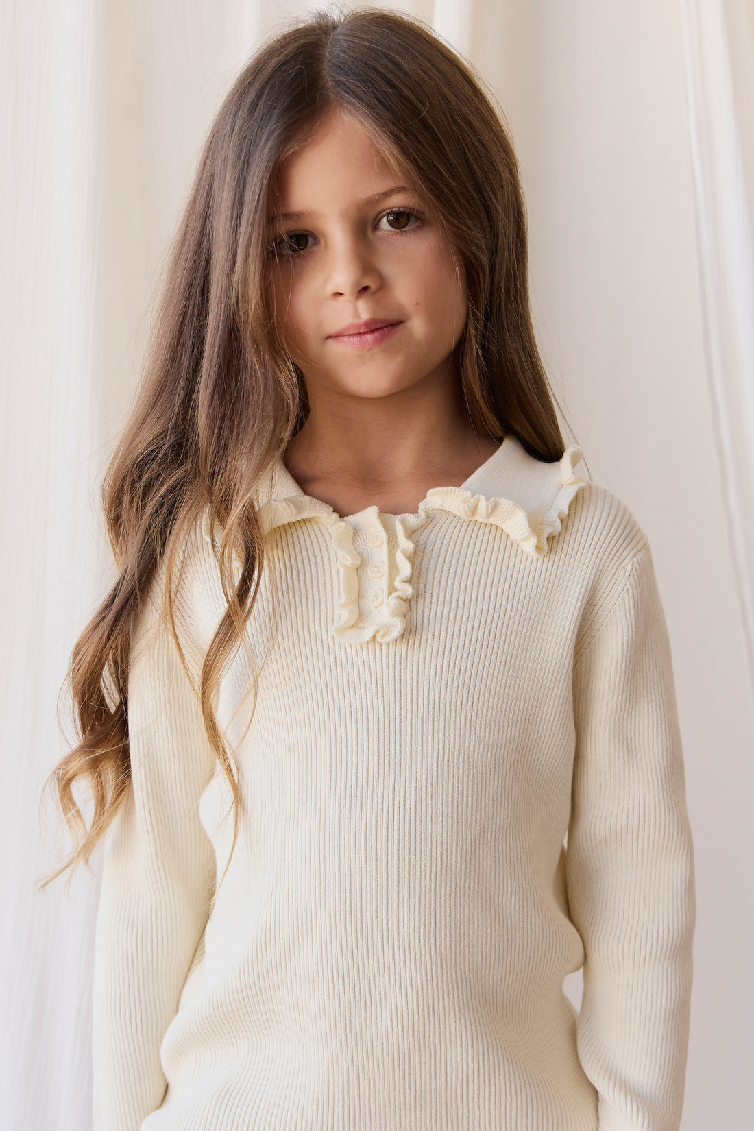 Cleo Top - Parchment Childrens Top from Jamie Kay NZ
