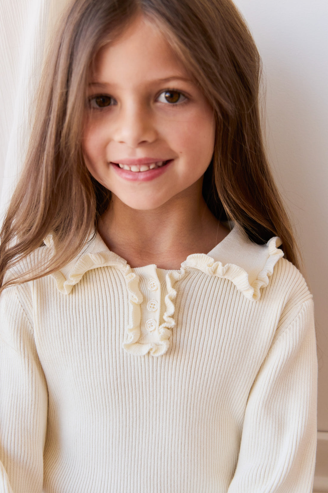 Cleo Top - Parchment Childrens Top from Jamie Kay NZ