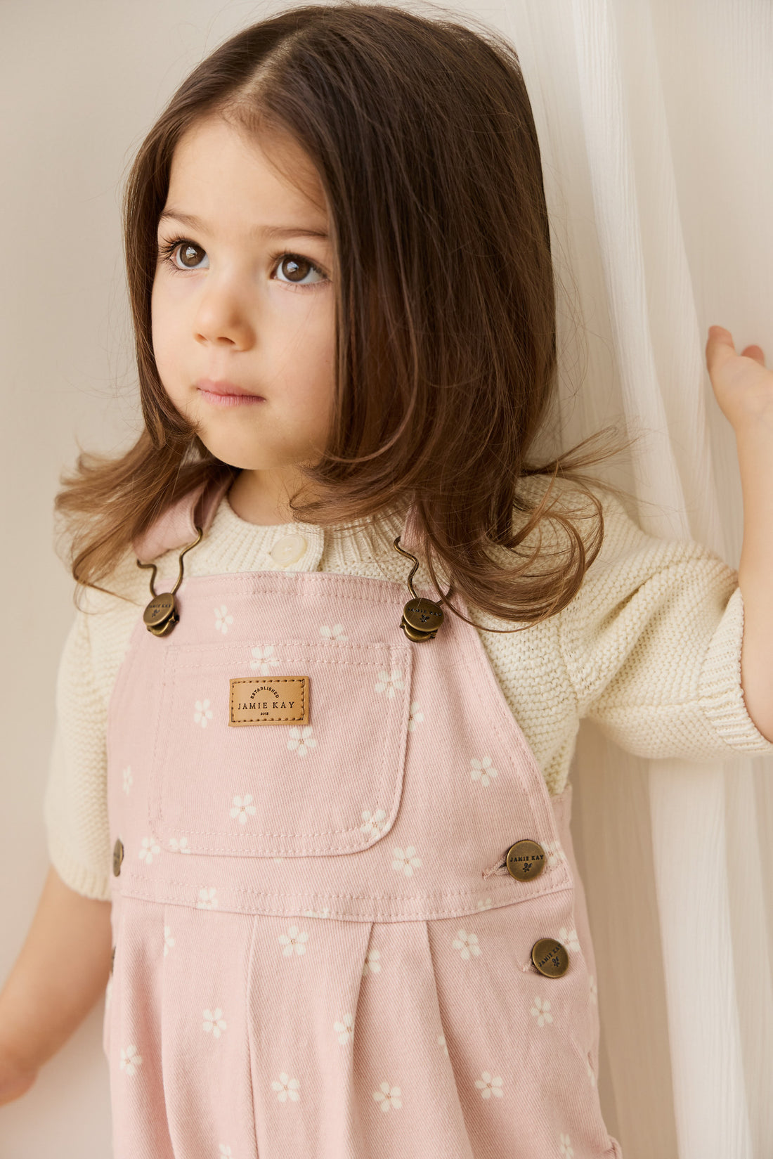 Blair Overall - Josie Floral Childrens Pant from Jamie Kay NZ