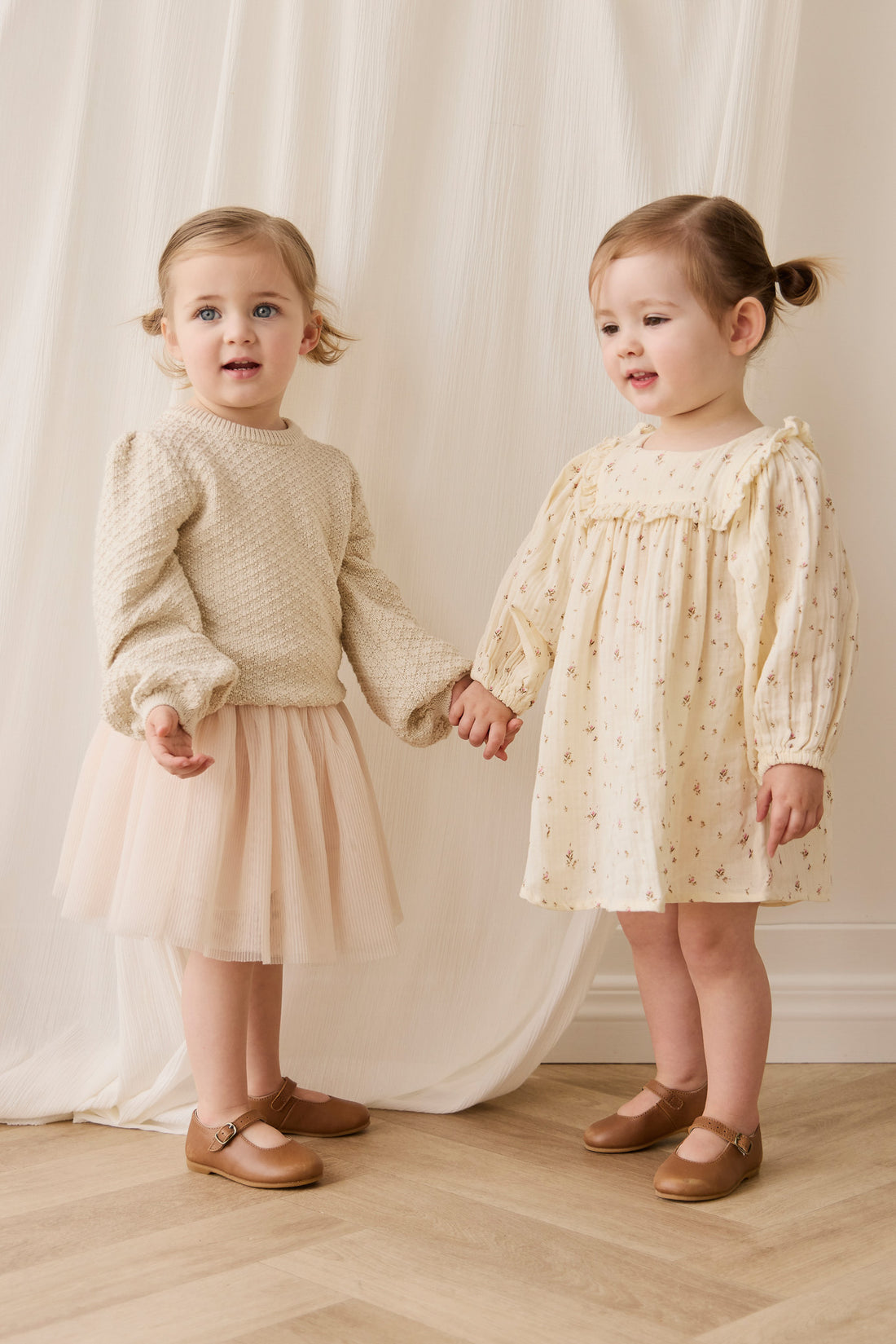 Harlow Jumper - Vanilla Childrens Top from Jamie Kay NZ