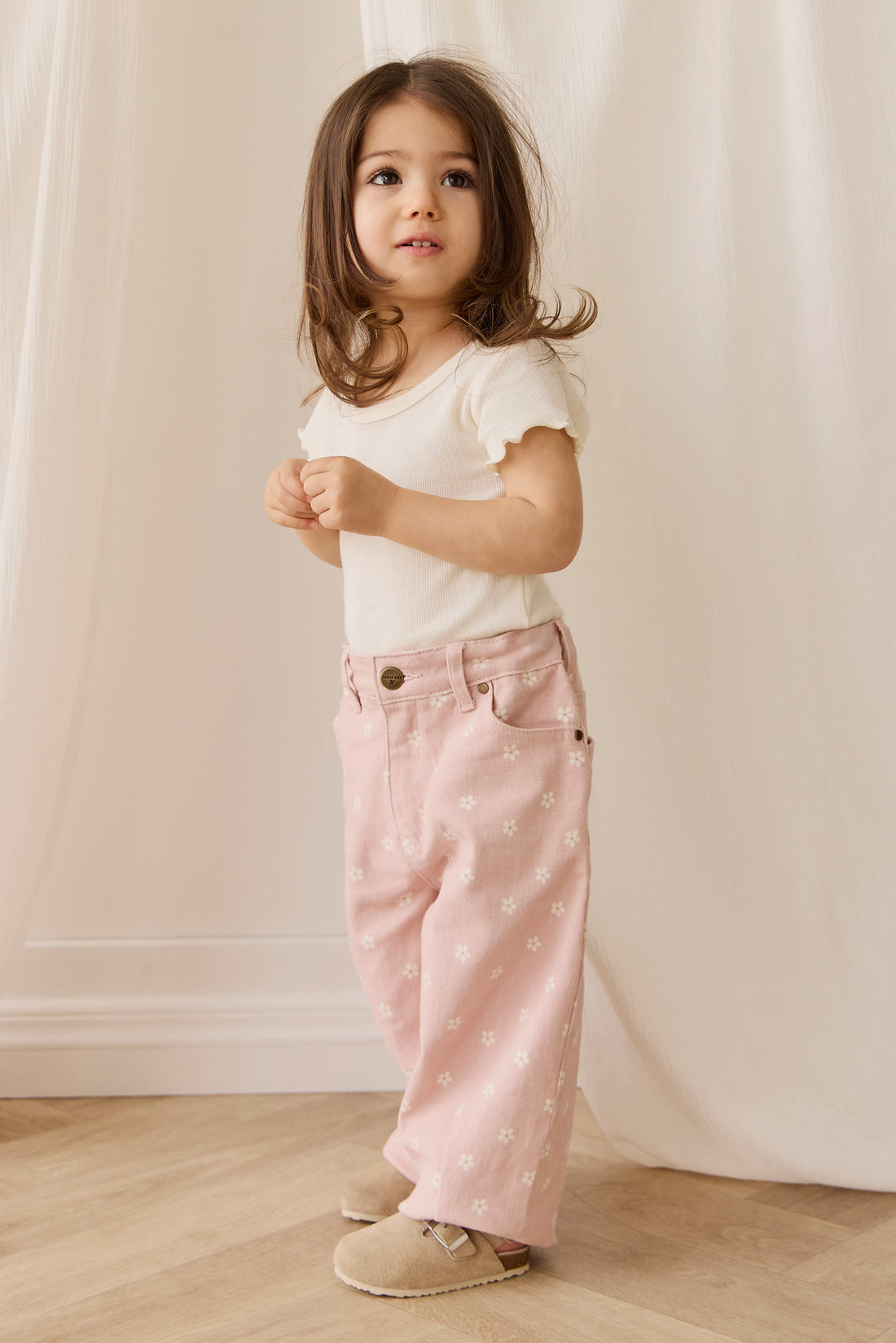 Sierra Pant - Josie Floral Childrens Pant from Jamie Kay NZ