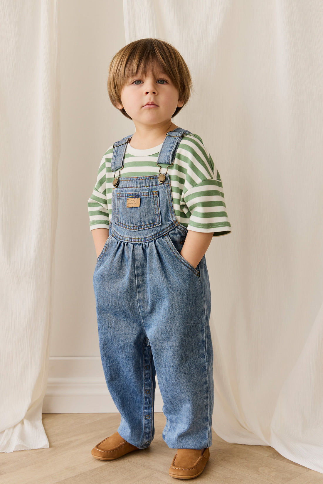 Cecil Overall - Vintage Denim Childrens Overall from Jamie Kay NZ