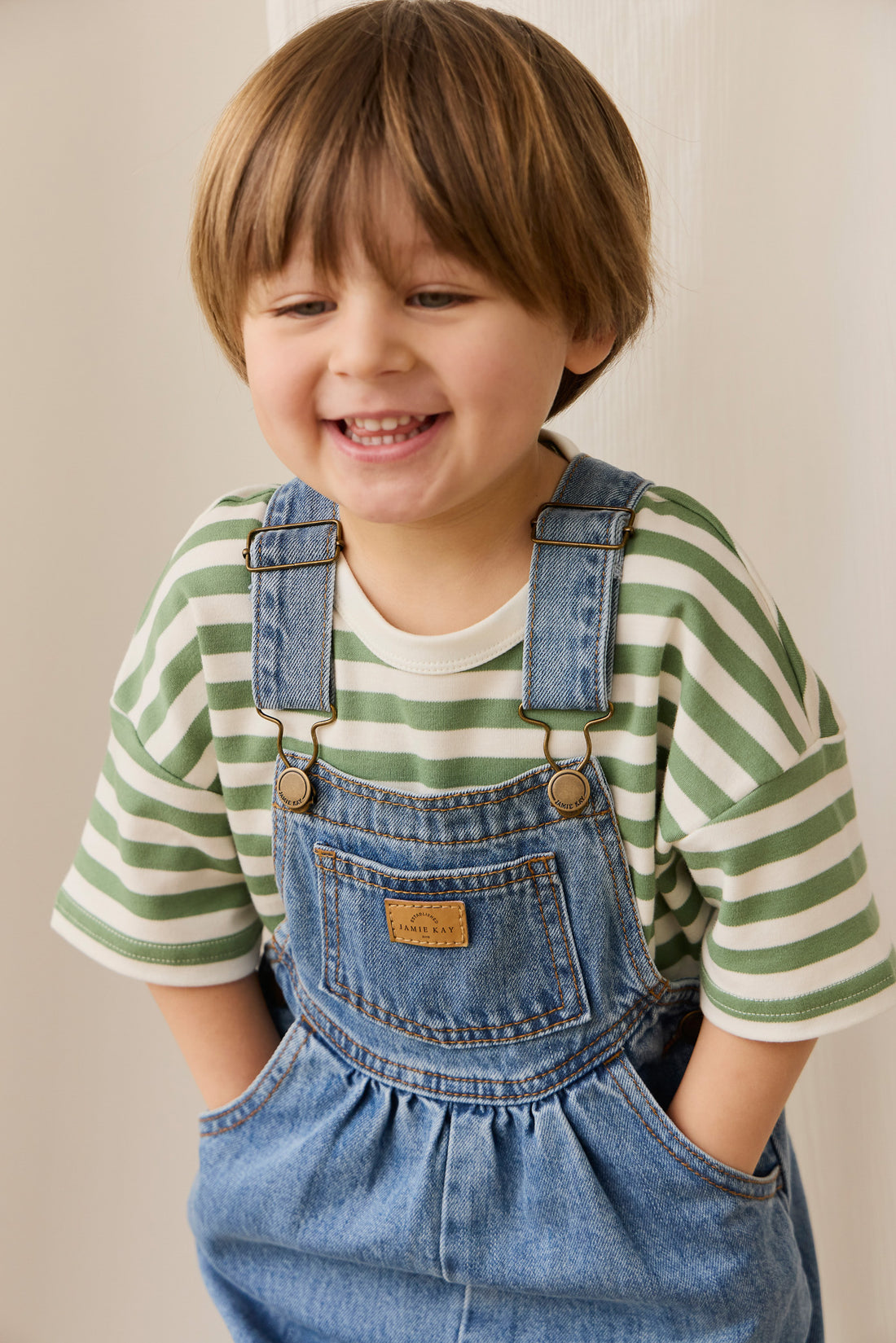 Cecil Overall - Vintage Denim Childrens Overall from Jamie Kay NZ