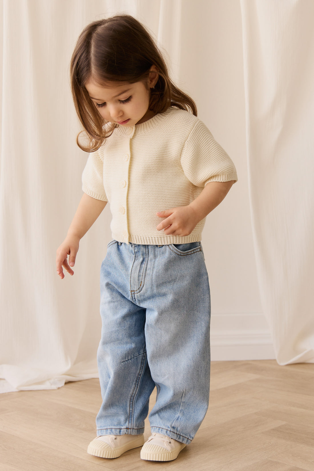 Fayette Top - Parchment Childrens Top from Jamie Kay NZ