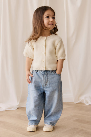 Fayette Top - Parchment Childrens Top from Jamie Kay NZ