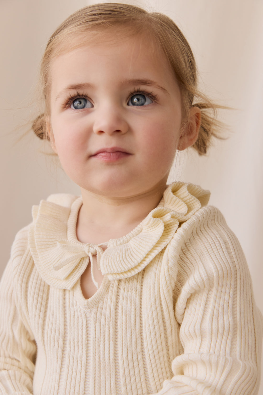 Lilah Jumper - Parchment Childrens Top from Jamie Kay NZ