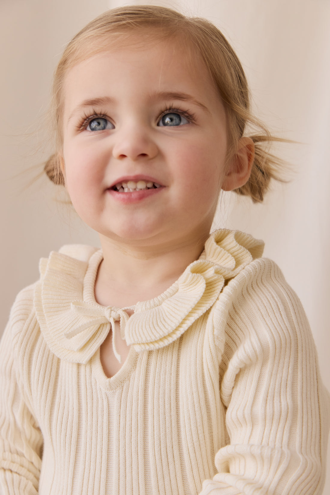 Lilah Jumper - Parchment Childrens Top from Jamie Kay NZ