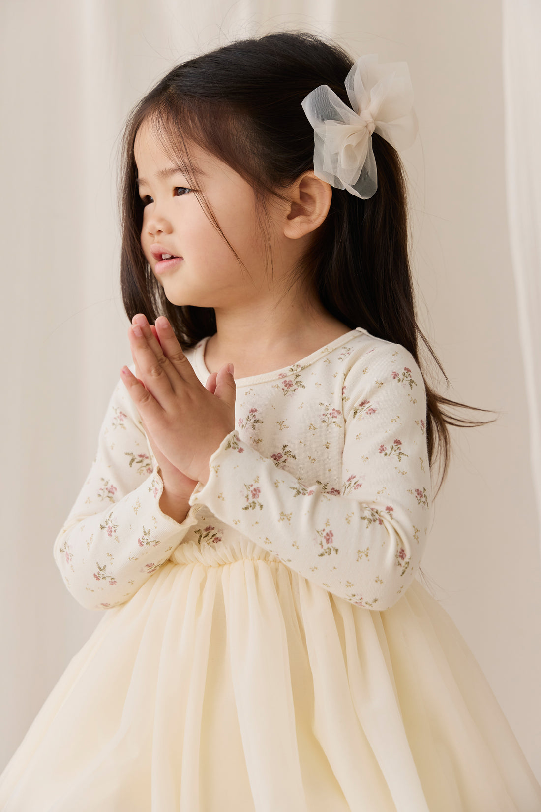 Anna Dress - Thelma Egret Childrens Dress from Jamie Kay NZ