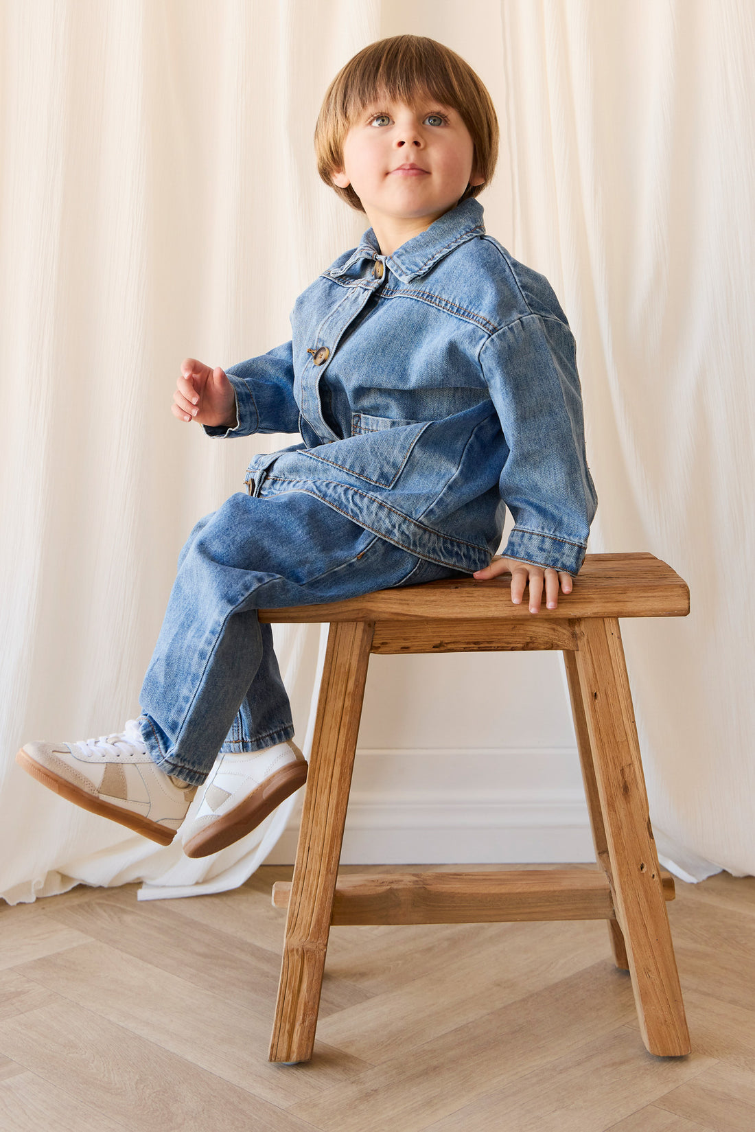Rueben Pant - Vintage Denim Childrens Pant from Jamie Kay NZ