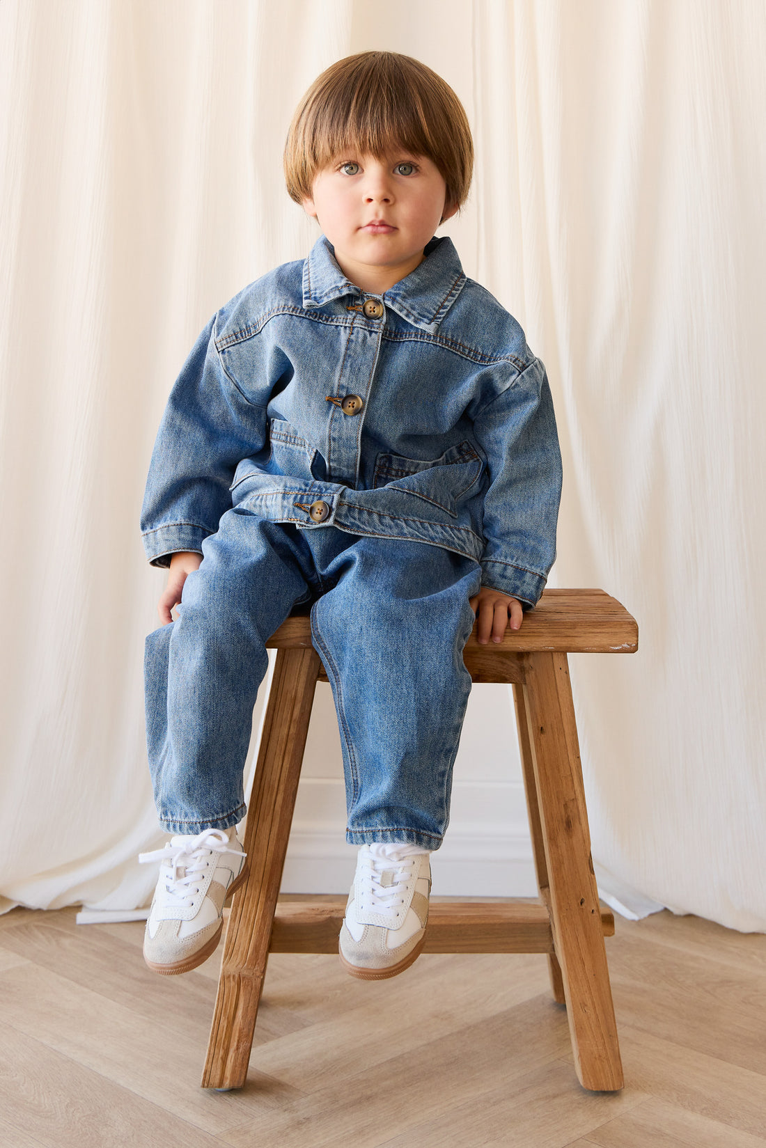 Rueben Pant - Vintage Denim Childrens Pant from Jamie Kay NZ