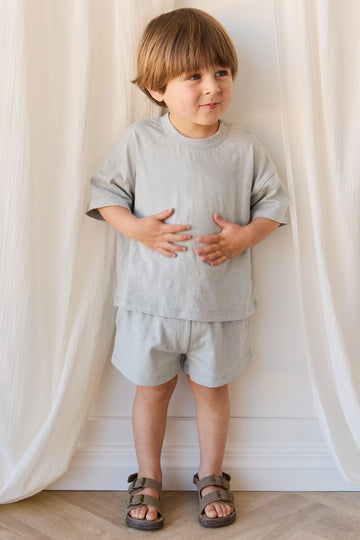 Organic Cotton Leith Short - Shoreline Childrens Short from Jamie Kay NZ