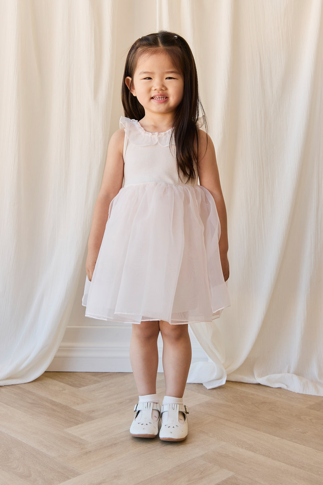 Adalyn Dress - Blushed Rose Childrens Dress from Jamie Kay NZ