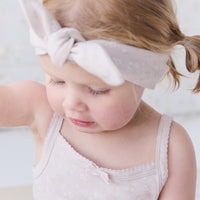 Organic Cotton Bridget Singlet Bodysuit - Addie Lilac Childrens Bodysuit from Jamie Kay NZ