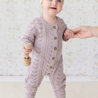 Nolah Onepiece - Lavender Marle Childrens Onepiece from Jamie Kay NZ